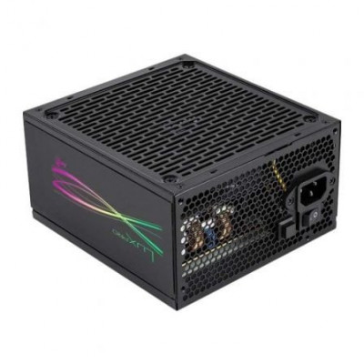 Fuente de Alimentación Aerocool LUXPRO RGB550M/ 550W/ Ventilador 14cm/ 80 Plus Bronze