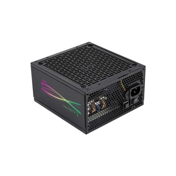 Fuente de Alimentación Aerocool LUXPRO RGB550M/ 550W/ Ventilador 14cm/ 80 Plus Bronze