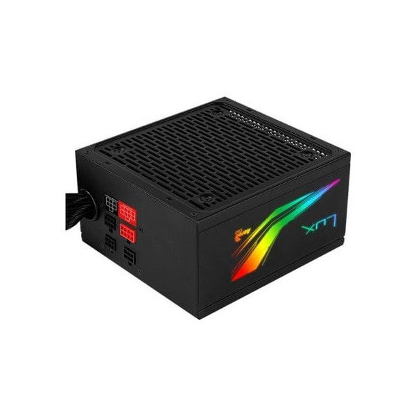 Fuente de Alimentación Aerocool LUX RGB 750M/ 750W/ Ventilador 12cm/ 80 Plus Bronze