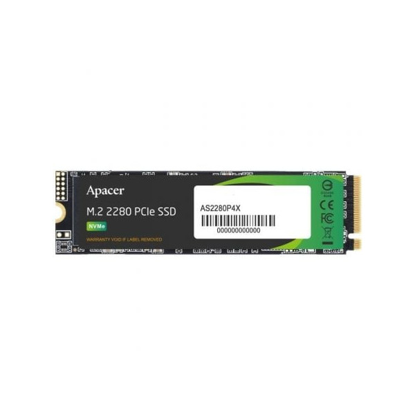 Disco SSD Apacer AS2280P4X 512GB/ M.2 2280 PCIe/ Full Capacity