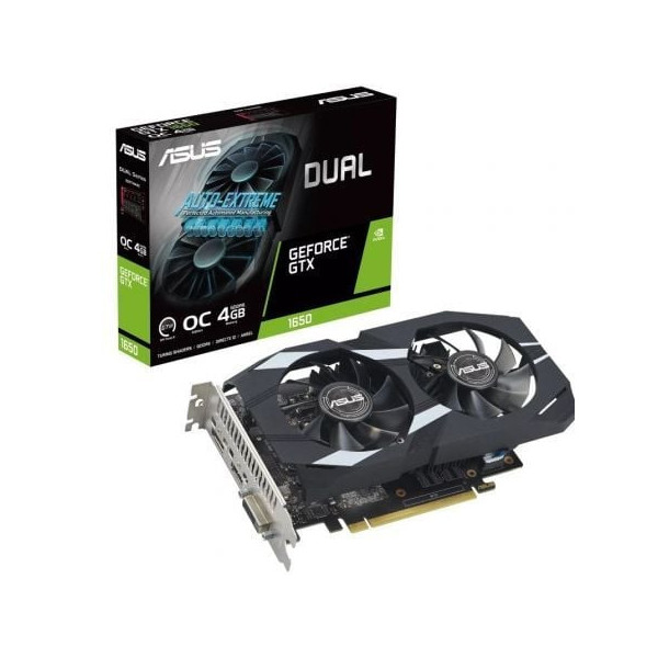 Tarjeta Gráfica Asus Dual GeForce GTX 1650 OC EVO/ 4GB GDDR6