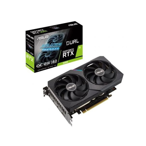 Tarjeta Gráfica Asus Dual GeForce RTX 3060 V2 OC Edition/ 12GB GDDR6