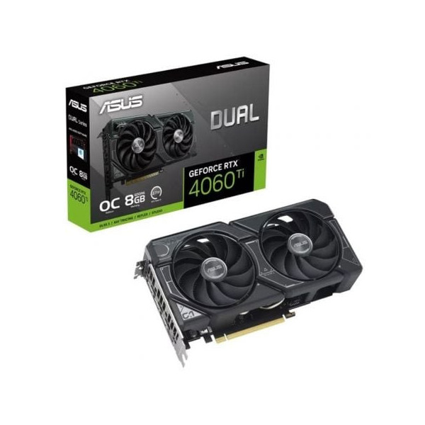 Tarjeta Gráfica Asus Dual GeForce RTX 4060 Ti OC/ 8GB GDDR6