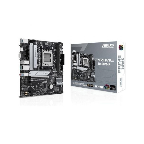 Placa Base Asus Prime B650M-K/ Socket AM5/ Micro ATX