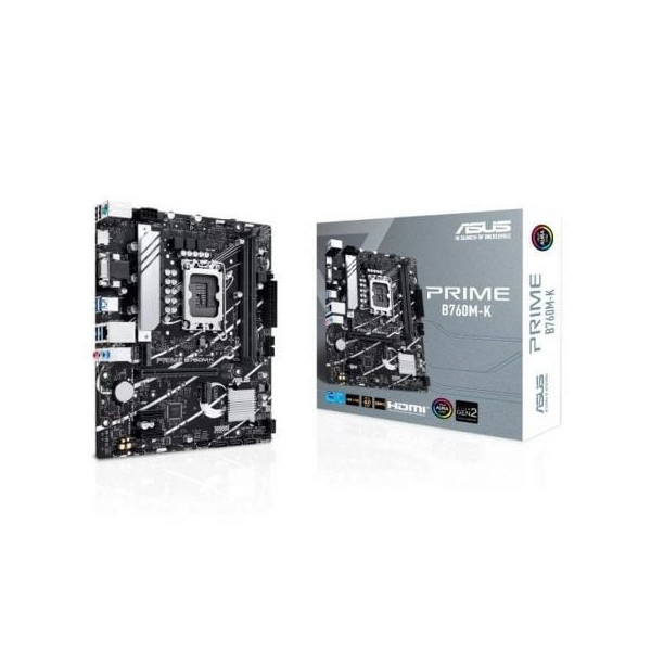 Placa Base Asus PRIME B760M-K Socket 1700/ Micro ATX