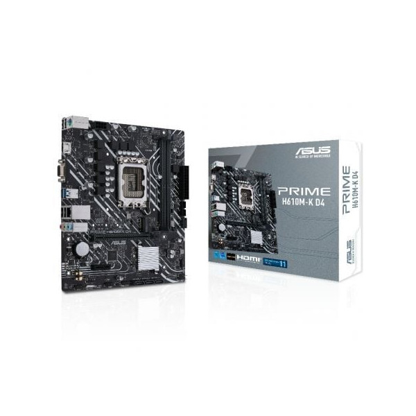 Placa Base Asus Prime H610M-K D4/ Socket 1700/ Micro ATX