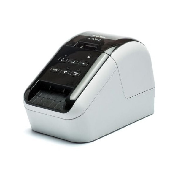 Impresora de Etiquetas Brother QL-810WC/ Térmica/ Ancho etiqueta 62mm/ USB-WiFi/ Blanca y Negra