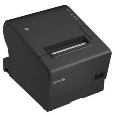 Impresora de Tickets Epson TM-T88 VII PS/ Térmica/ Ancho papel 80mm/ USB-Ethernet/ Negra