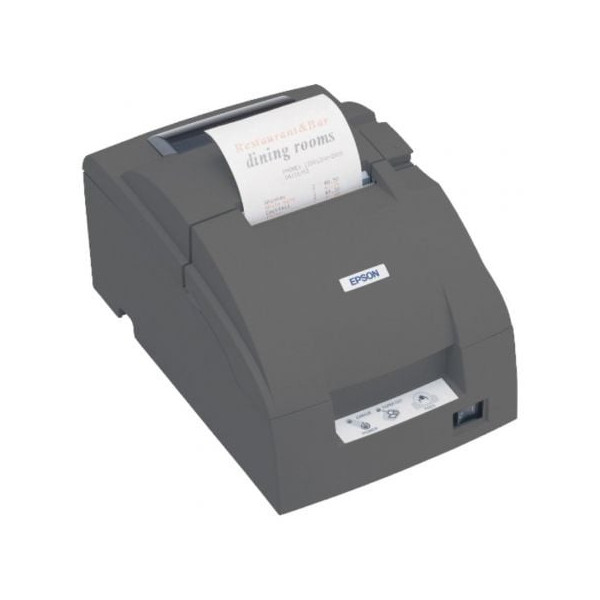 Impresora de Tickets Epson TM-U220B/ Ancho papel 76mm/ USB/ Negra