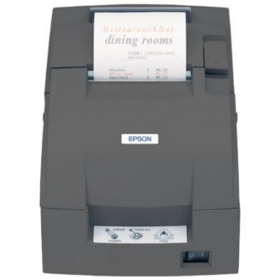 Impresora de Tickets Epson TM-U220B/ Ancho papel 76mm/ USB/ Negra