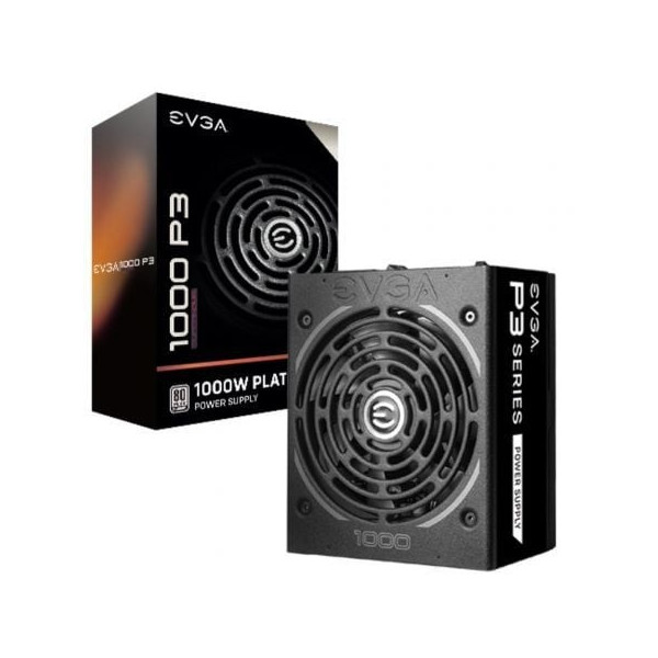 Fuente de Alimentación EVGA 1000 P3 Supernova/ 1000W/ Ventilador 13.5cm/ 80 Plus Platinum