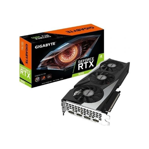 Tarjeta Gráfica Gigabyte GeForce RTX 3060 GAMING OC/ 12GB GDDR6/ LHR