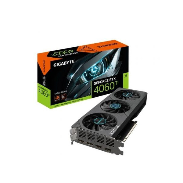 Tarjeta Gráfica Gigabyte GeForce RTX 4060 Ti EAGLE OC 8G/ 8GB GDDR6