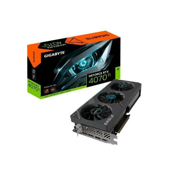 Tarjeta Gráfica Gigabyte GeForce RTX 4070 Ti EAGLE OC 12G/ 12GB GDDR6X