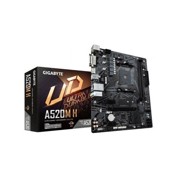 Placa Base Gigabyte A520M H Socket AM4/ Micro ATX