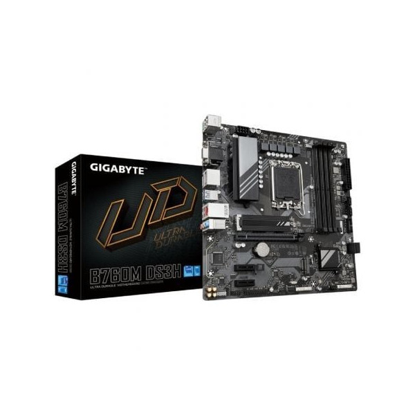 Placa Base Gigabyte B760M DS3H Socket 1700/ Micro ATX