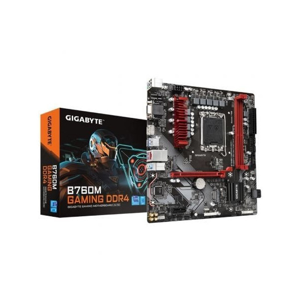 Placa Base Gigabyte B760M GAMING DDR4 Socket 1700/ Micro ATX