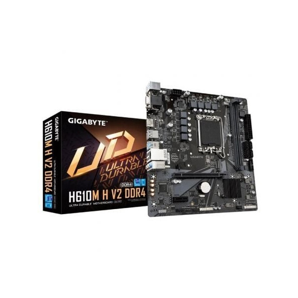 Placa Base Gigabyte H610M H V2 DDR4 Socket 1700/ Micro ATX