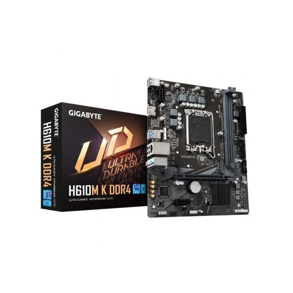 Placa Base Gigabyte H610M K DDR4 Socket 1700/ Micro ATX