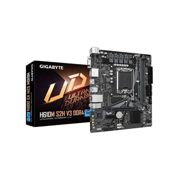 Placa Base Gigabyte H610M S2H V3 DDR4 Socket 1700/ Micro ATX