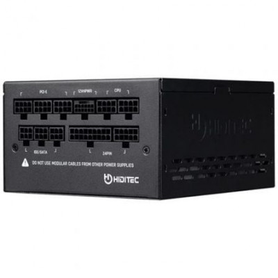 Fuente de Alimentación Hiditec GDX1050 V2/ 1050W/ Ventilador 14cm/ ATX 3.0/ PCIe 5.0/ 80 Plus Gold