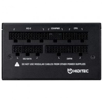 Fuente de Alimentación Hiditec GDX750 V2/ 750W/ Ventilador 14cm/ ATX 3.0/ PCIe 5.0/ 80 Plus Gold