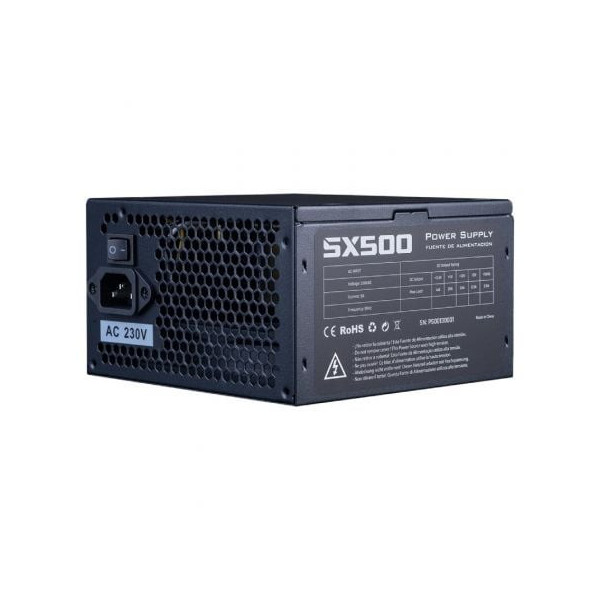 Fuente de Alimentación Hiditec SX 500 BULK/ 500W/ Ventilador 12cm/ Incluye cable de alimentación 1.5m