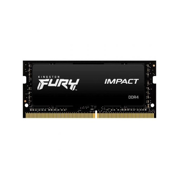 Memoria RAM Kingston FURY Impact 8GB/ DDR4/ 2666MHz/ 1.2V/ CL15/ SODIMM