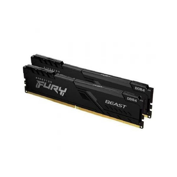 Memoria RAM Kingston FURY Beast 2 x 8GB/ DDR4/ 2666MHz/ 1.2V/ CL16/ DIMM