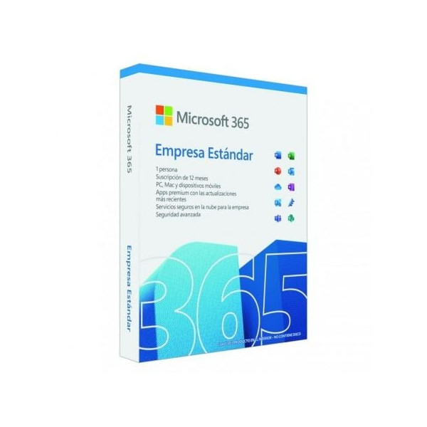 Microsoft Office 365 Empresa Estándar/ 1 Usuario/ 1 Año/ 5 Dispositivos