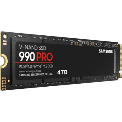 Disco SSD Samsung 990 PRO 4TB/ M.2 2280 PCIe 4.0/ Compatible con PS5 y PC/ Full Capacity