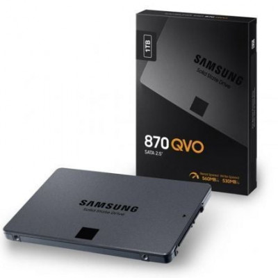 Disco SSD Samsung 870 QVO 1TB/ SATA III/ Full Capacity