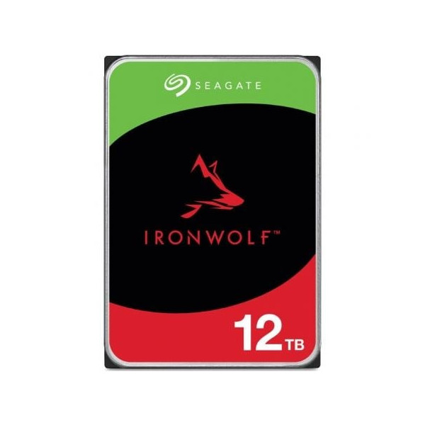 Disco Duro Seagate IronWolf NAS ST12000VN0008 12TB/ 3.5"/ SATA III/ 256MB