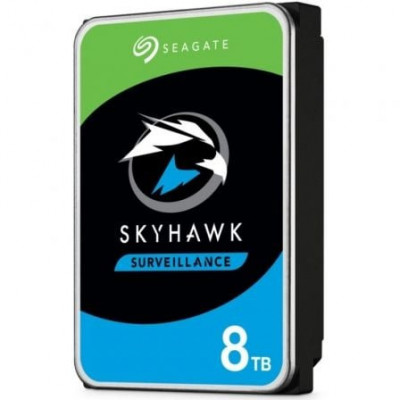 Disco Duro Seagate SkyHawk Surveillance 8TB/ 3.5"/ SATA III/ 256MB