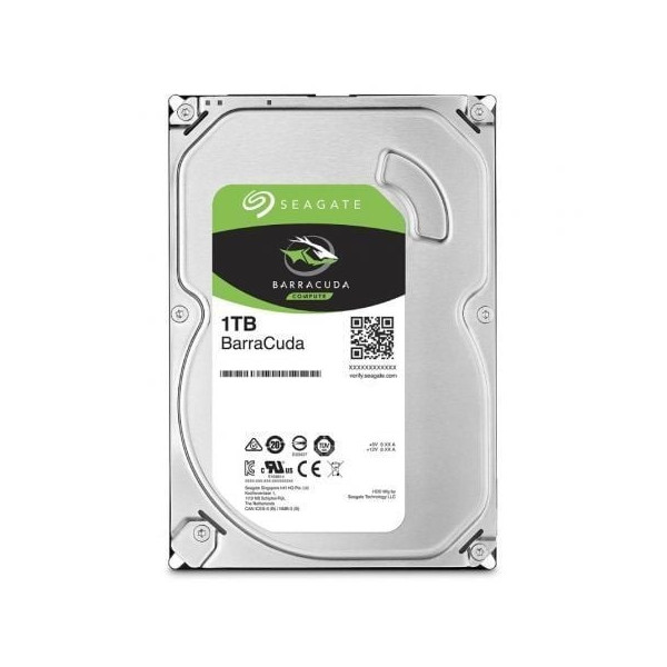 Disco Duro Seagate BarraCuda 1TB/ 3.5"/ SATA III/ 256MB