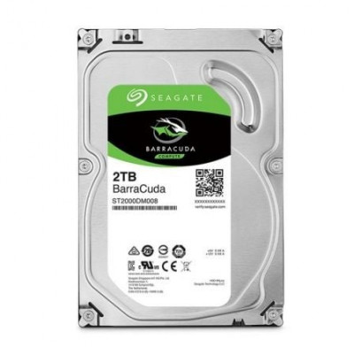 Disco Duro Seagate BarraCuda 2TB/ 3.5"/ SATA III/ 256MB