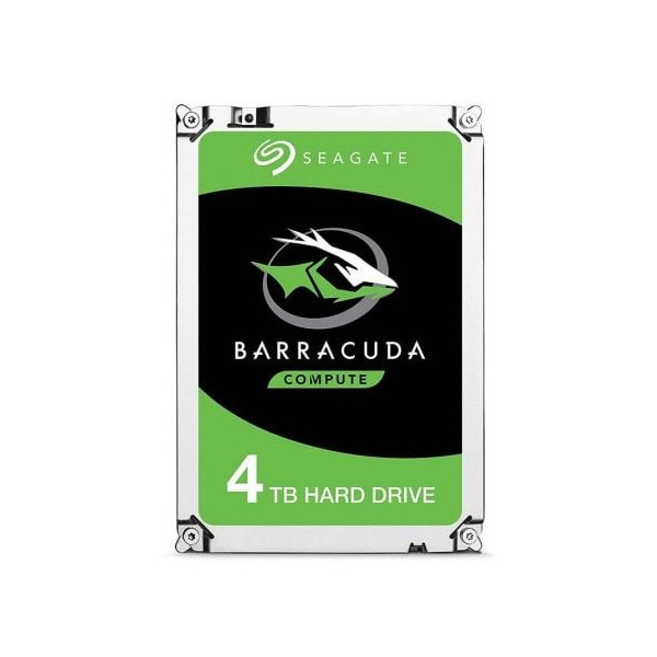 Disco Duro Seagate BarraCuda 4TB/ 3.5"/ SATA III/ 256MB