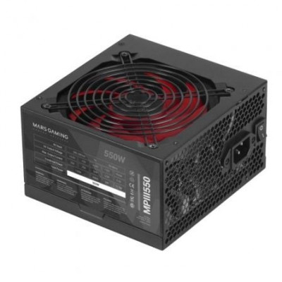 Fuente de Alimentación Mars Gaming MPIII550/ 550W/ Ventilador 12cm