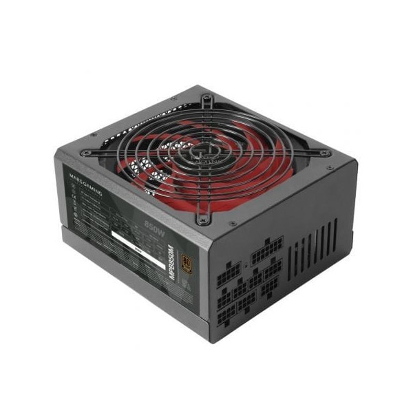 Fuente de Alimentación Mars Gaming MPB850M/ 850W/ Ventilador 14cm/ 80 Plus Bronze