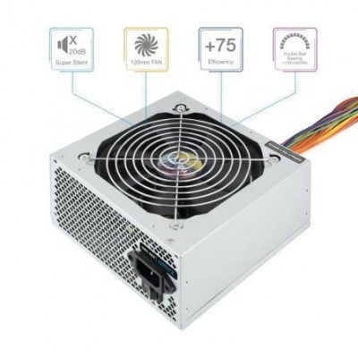 Fuente de Alimentación TooQ TQAPOLO-500SP/ 500W/ Ventilador 12cm