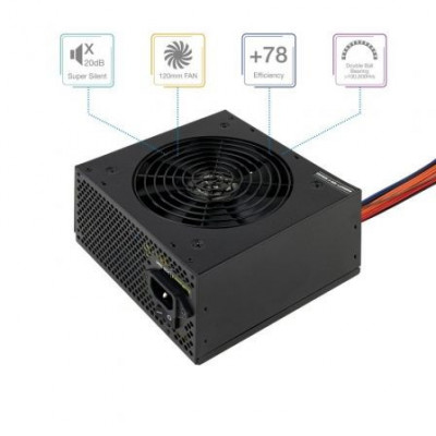 Fuente de Alimentación TooQ TQEP-550SP/ 550W/ Ventilador 12cm