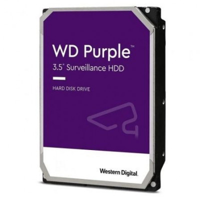 Disco Duro Western Digital WD Purple Surveillance 1TB/ 3.5"/ SATA III/ 64MB