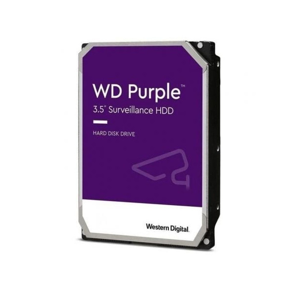 Disco Duro Western Digital WD Purple Surveillance 6TB/ 3.5"/ SATA III/ 256MB