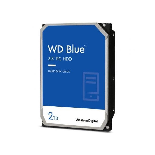 Disco Duro Western Digital WD Blue PC Desktop 2TB/ 3.5"/ SATA III/ 256MB