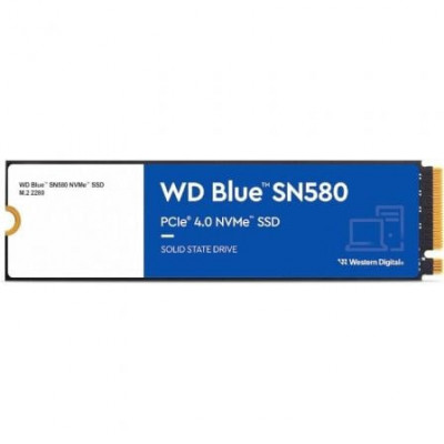 Disco SSD Western Digital WD Blue SN580 1TB/ M.2 2280 PCIe