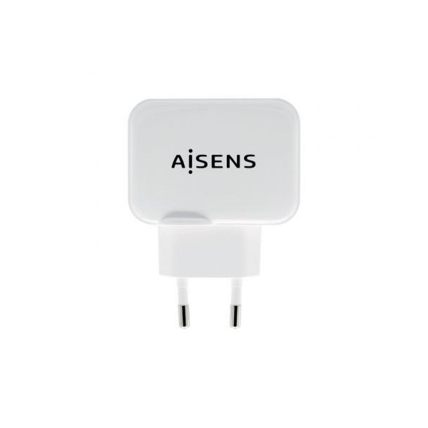 Cargador de Pared Aisens A110-0439/ 2xUSB/ 17W