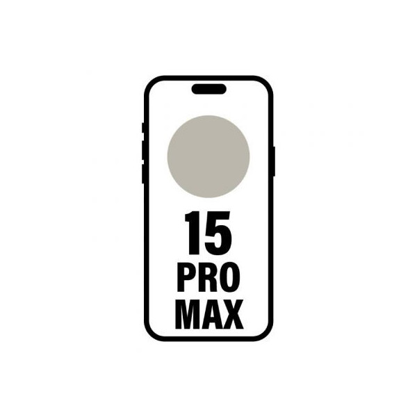 Smartphone Apple iPhone 15 Pro Max 1TB/ 6.7"/ 5G/ Titanio Natural