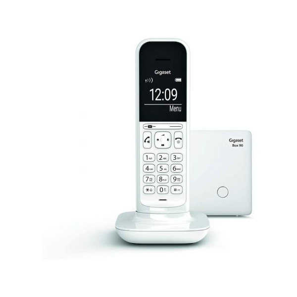 Teléfono Inalámbrico Gigaset CL390/ Blanco