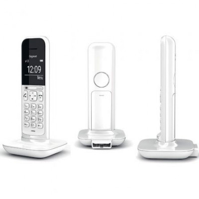 Teléfono Inalámbrico Gigaset CL390/ Blanco