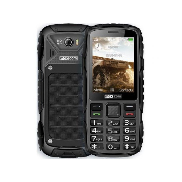 Teléfono Móvil Ruggerizado Maxcom Strong MM920/ Negro